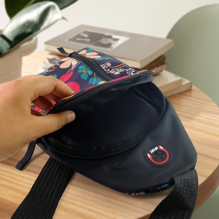 Waterproof Waist Bag Shoulder Bags Usb Charging Earphone Hook Sling Travel Bag