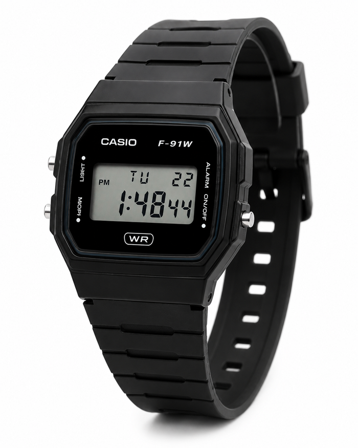 CASIO Youth  F-91W-1Q  Digital Watch  - For Men D002